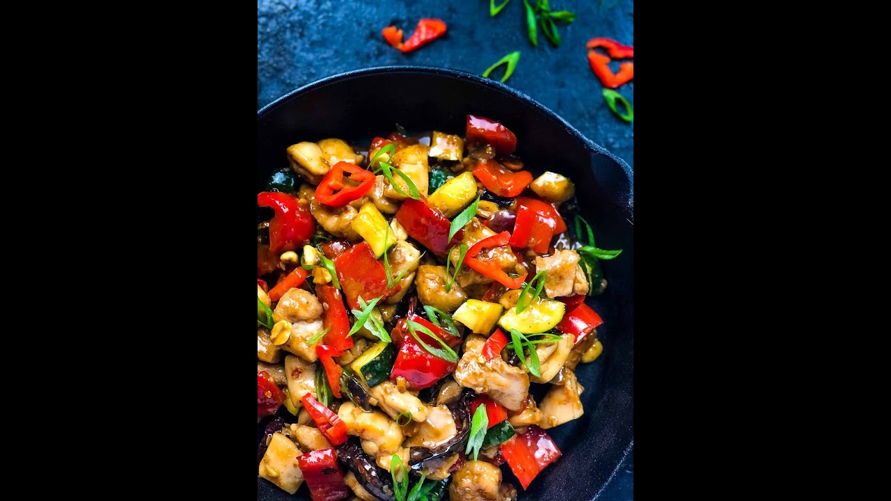 Kung Pao Chicken - With All Purpose Chinese Stir Fry Sauce.