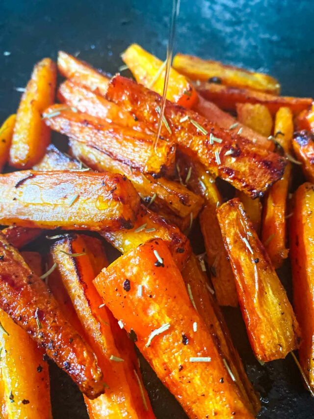 Honey Roasted Carrots in Air Fryer: Deliciously Caramelized!
