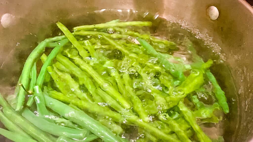 Blanching Green Beans
