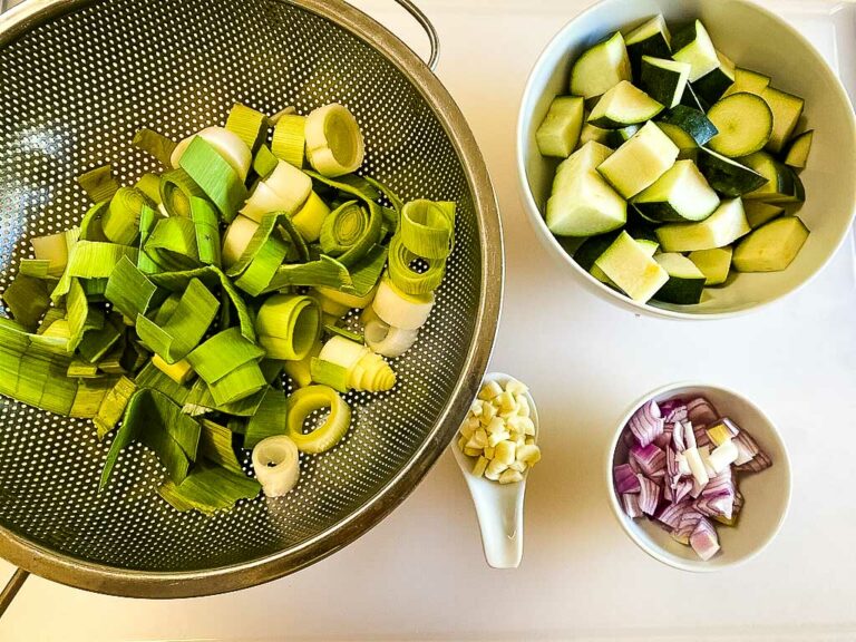 Leek Soup Without Potatoes - Caramel and Spice