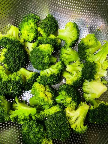 How to blanch broccoli for freezing