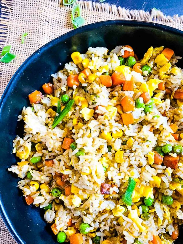 Effortless Frozen Vegetable Fried Rice: Quick, Easy, and Flavorful!